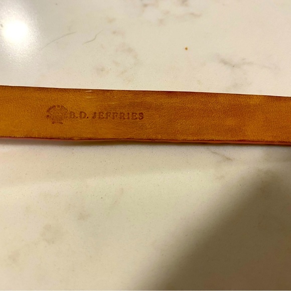 B. D. Jeffries - Genuine Alligator Pink Belt - Picture 5 of 8